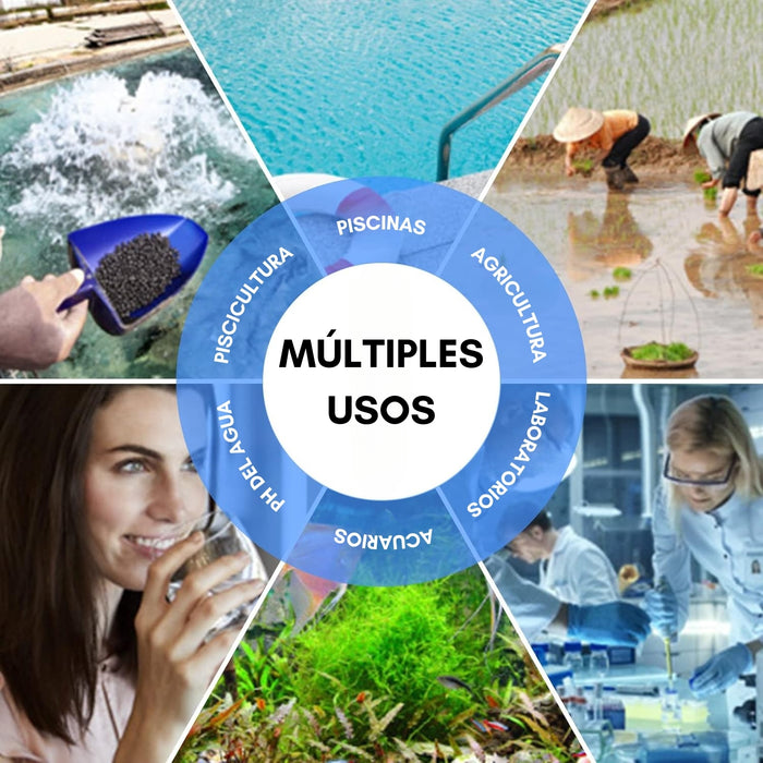 Medidor Digital Agua 5 En 1 Ph /ec/tds/salinidad/temperatura