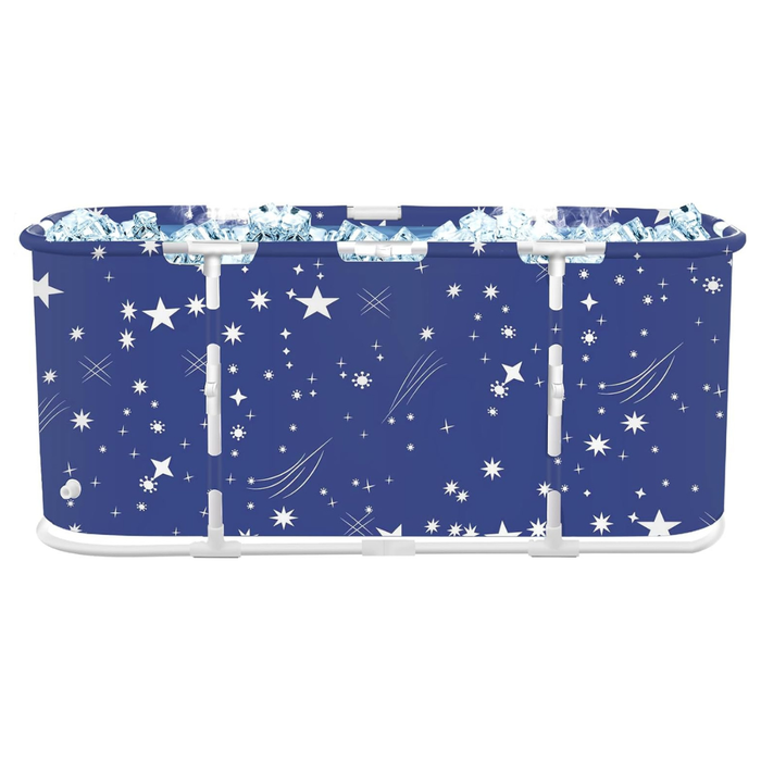 Bañera Plegable Portátil Adultos Y Niños Balde Spa 120×55cm