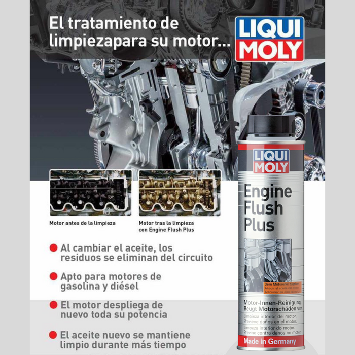 Limpiador Interno Motor Engine Flush Liquimoly 300ml X2