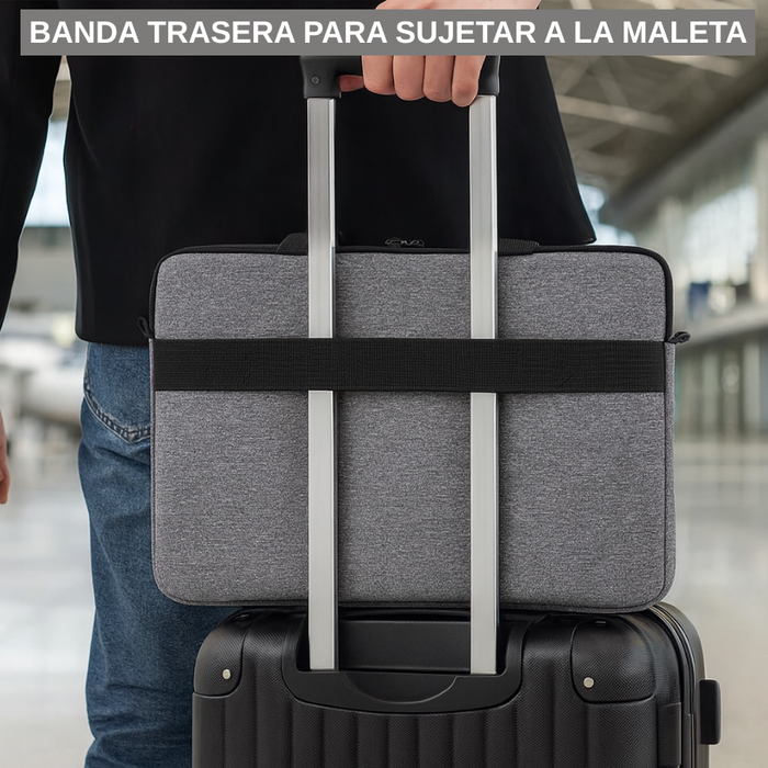 Bolso Ordenador Para Notebook Funda Laptop 17inch Gris