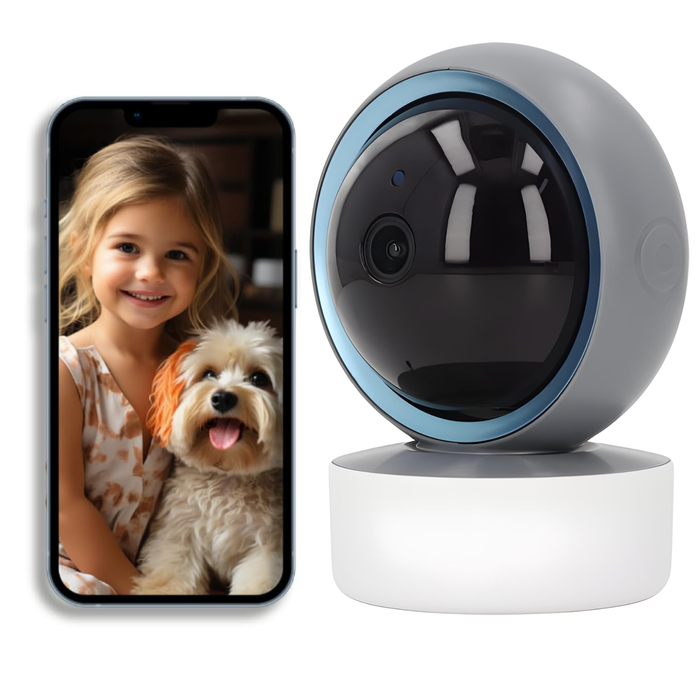Camara Monitor Bebe Seguridad Vision Nocturna Wifi 355