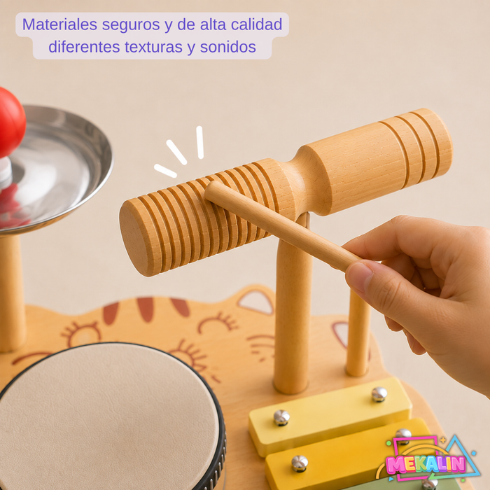 Juguete Musical Montessori De Madera Instrumentos Para Niños