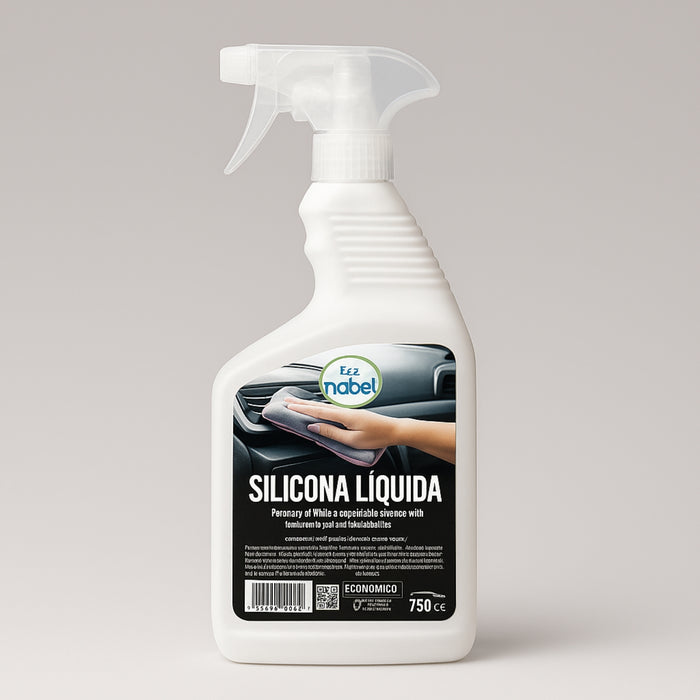 Silicona Liquida Emulsionada Acción Protectora Y Abrillantadora 750cc Para Auto
