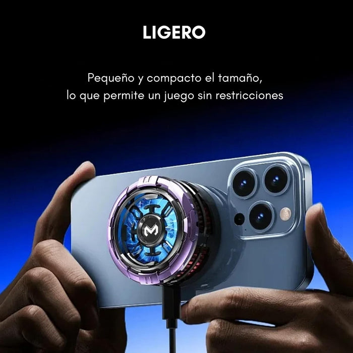 Ventilador Enfriador Cooler Para Movil Magnético Memo Cx08