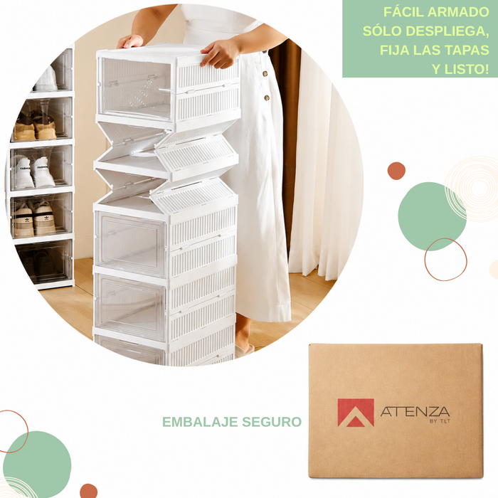 Zapatero Organizador 6 Niveles Cajonera Para Zapatos Estante