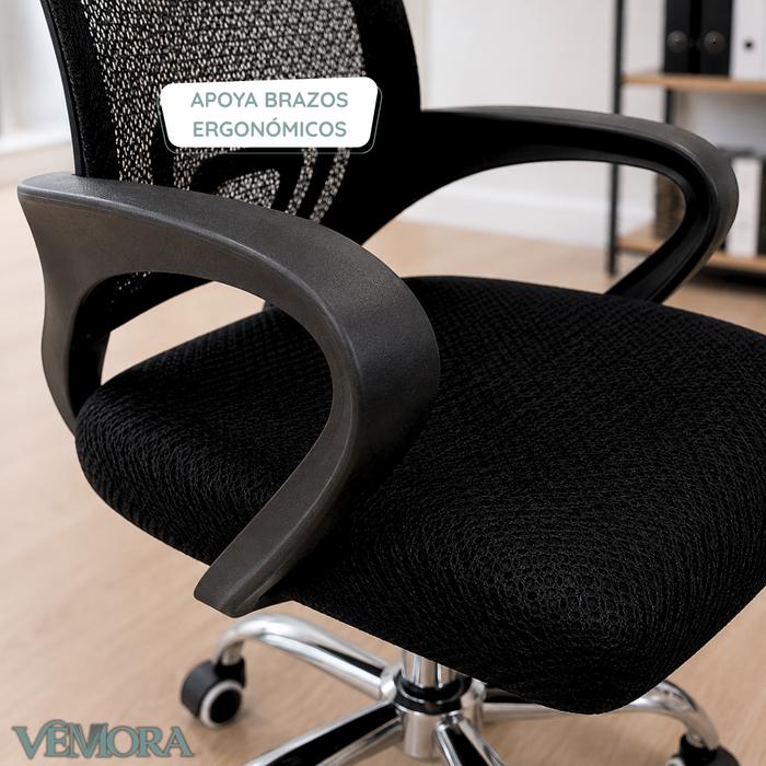Silla De Escritorio Ergonómica Giratoria Regulable