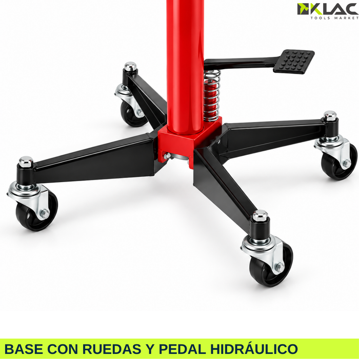 Gata De Foso Para Transmisión Caja De Cambio 500KG con Ruedas