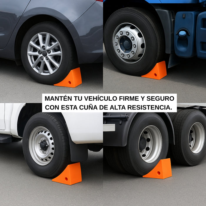 2 Cuña Para 5 Toneladas Usos Camiones Buses Camionetas Autos