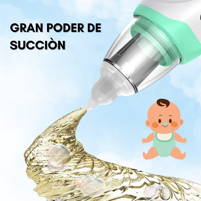 Aspirador Nasal Removedor Mocos Eléctrico Para Bebés Niños
