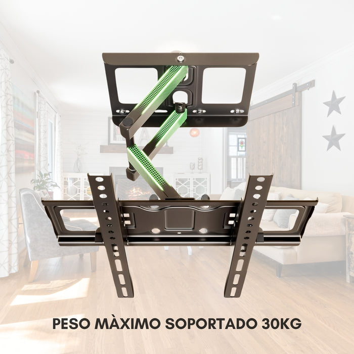 Soporte Tv Pared Brazo Articulado 32-70 Pulgadas