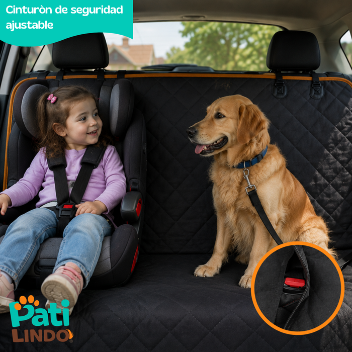 Lona Impermeable Para Perro Gato Funda Protectora De Auto Xl