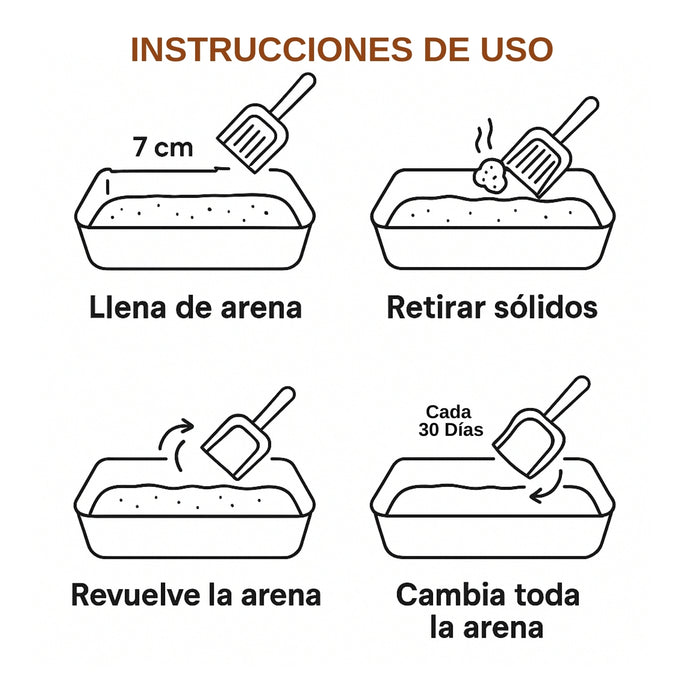 Arena Sanitaria Aglutinante Misifus 8kg Aroma Cafe Moka