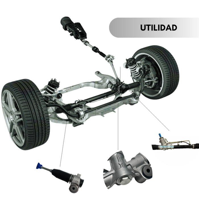 Cremallera Direccion Para Chevrolet Sail 11-17 + Terminales