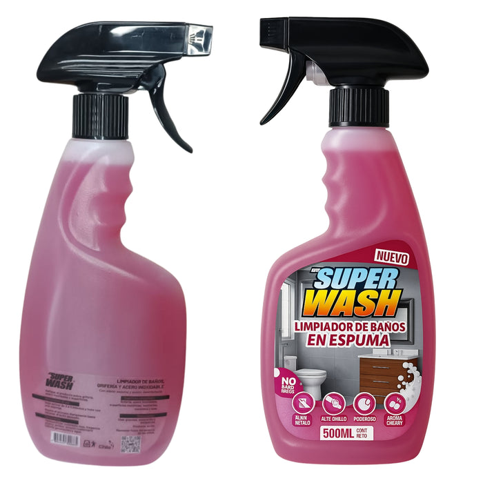 Limpiador Espumoso Anti Sarro Para Baños Griferia Vidrios