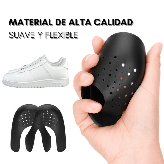 2 Pares Sneaker Shield Protector Anti-arruga Zapatillas