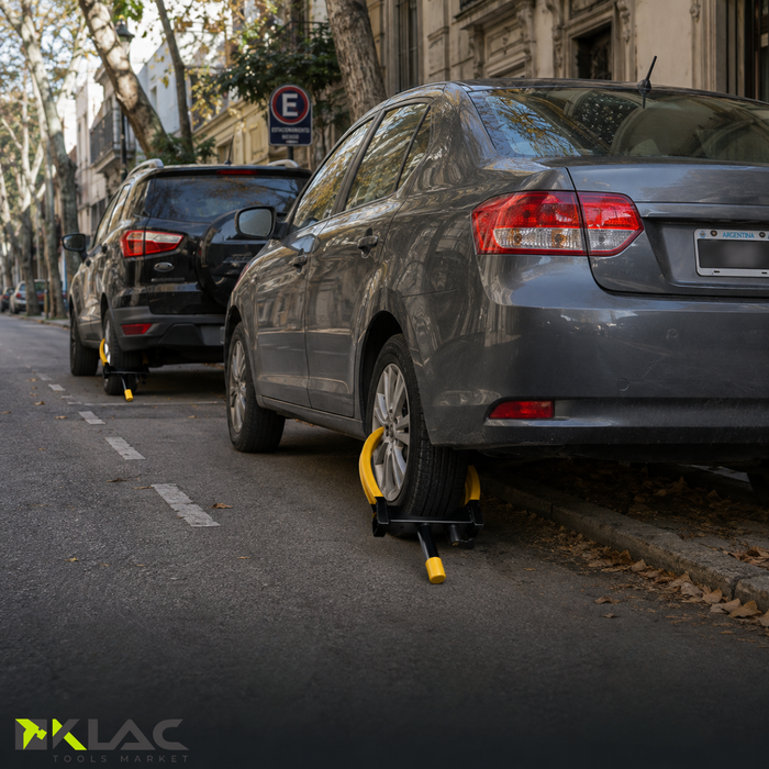 Traba Rueda Antirrobo Auto Tuerca De Seguridad Con 3 Llave