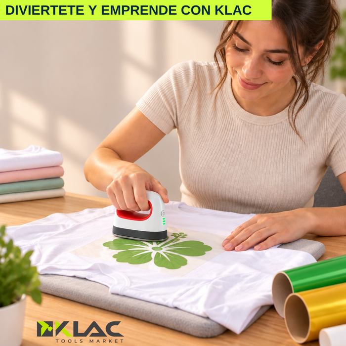 Maquina Estampar Mini Plancha Sublimación Térmica Vinilo