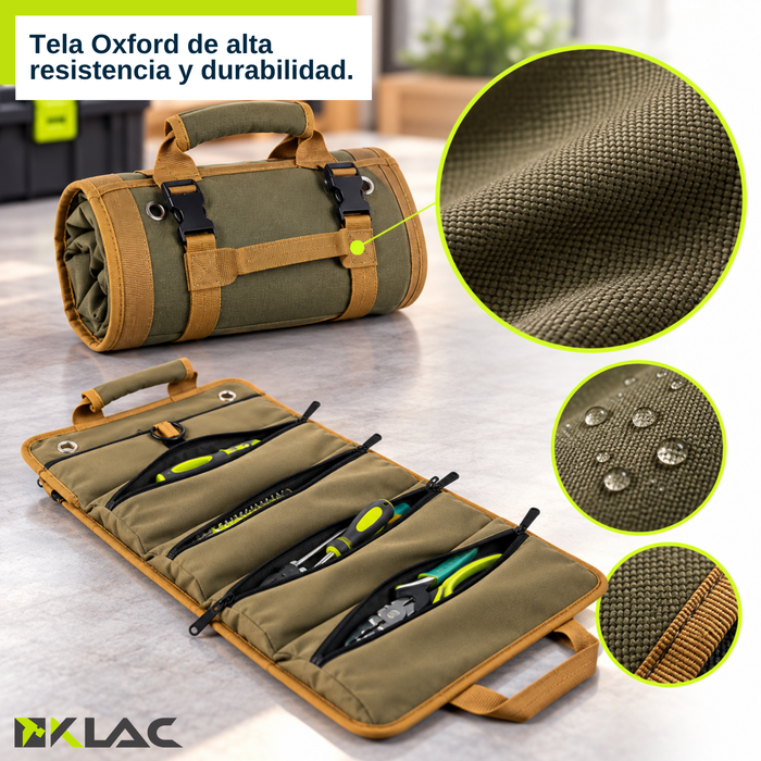 Bolso Organizador Herramientas Estuche Portátil Enrollable