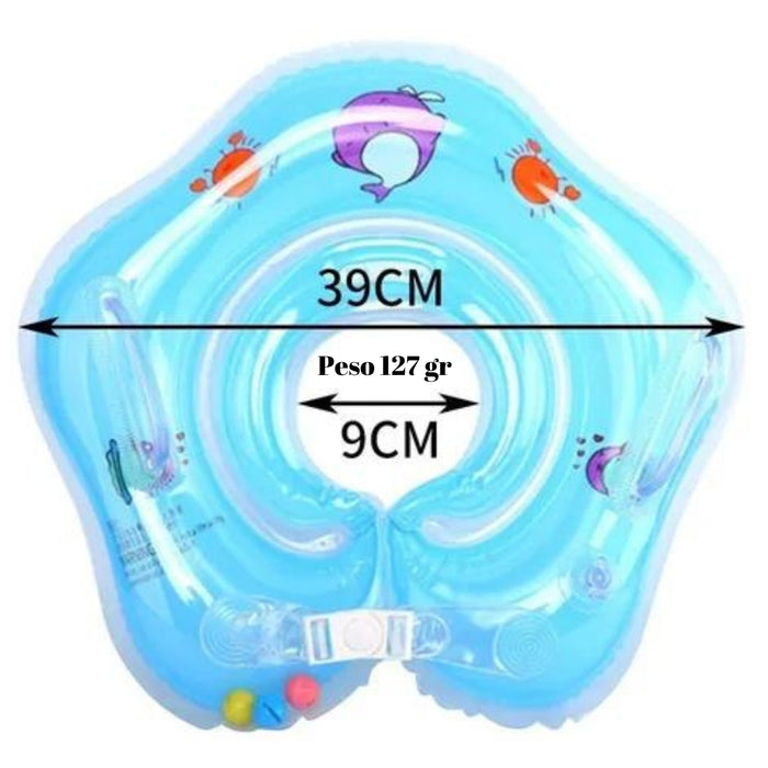 Flotador de Cuello para Piscina Baño Bebé 1 - 12 Meses