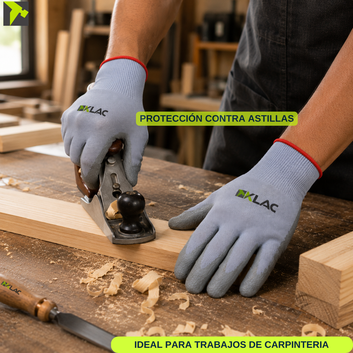 Guantes De Trabajo Multiproposito Seguridad Pack 12 Unid