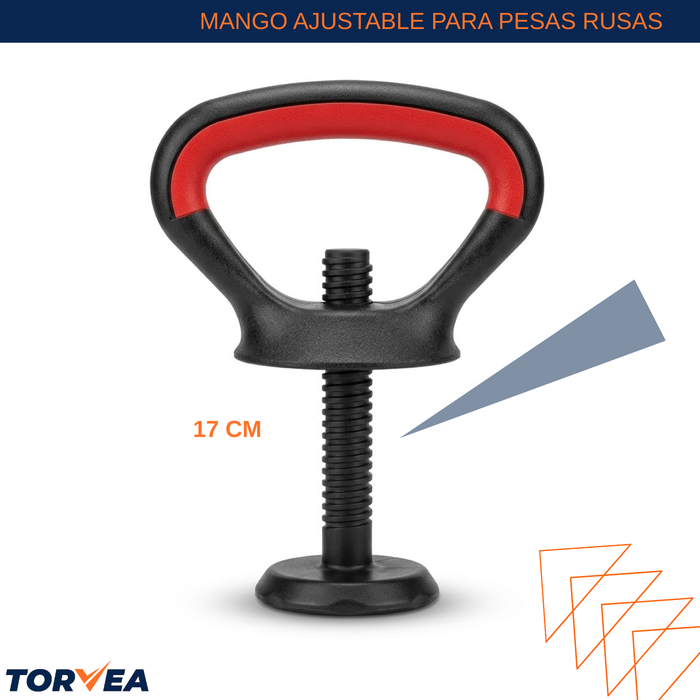 Set Mancuernas Y Barra Ajustable 20kg Pesas Para Ejercicio Rojo