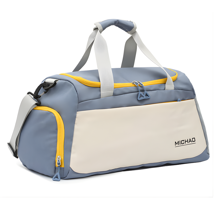 Bolso Deportivo Gym Viaje De Mano Avión Multifuncional 23l - Azul Acero