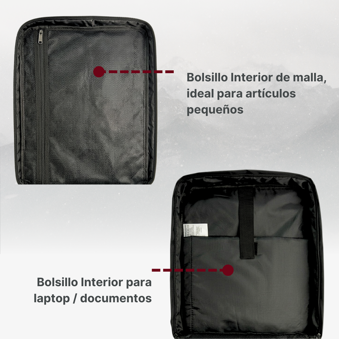 Mochila Para Viaje 53x37x16 Cabina Avión Mochila De Viaje