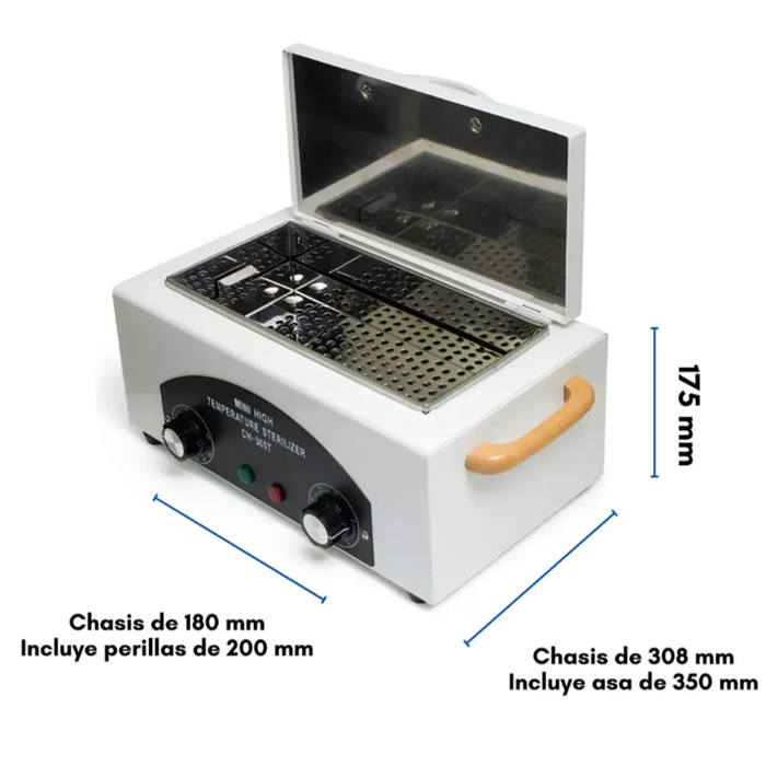 Esterilizador Quirurgico Ch360t Calor 300w 1.5l Temporizador