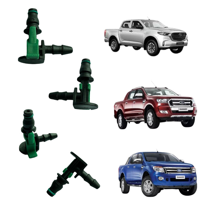 4 Retornos Inyectores Ford Ranger Mazda Bt50 Transit 3.2 2.2