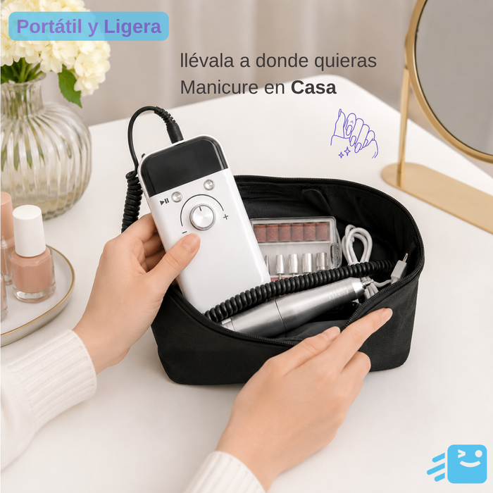 Torno Inalámbrico Profesional Pedicura Manícura