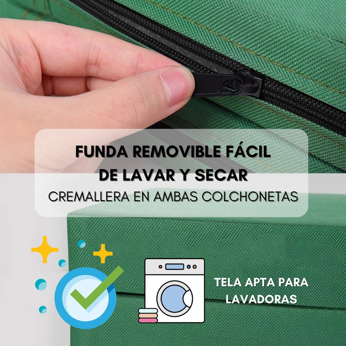 Colchoneta Deportiva Lona Oxford 100x50x5cm Pilates  Yoga
