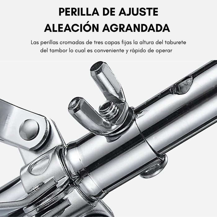 Sillin Para Batería Piso Taburete Redondo Altura Ajustable