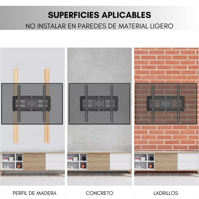 Soporte Tv Pared Brazo Articulado 32-70 Pulgadas