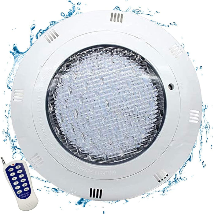 Foco Piscina 24w Mando Multicolor Lámpara Led Subacuática