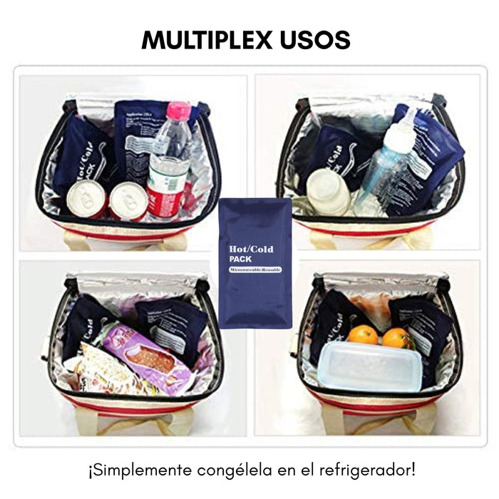 Gel Frio Calor Para Golpes Y Lesiones Terapia Reutilizable