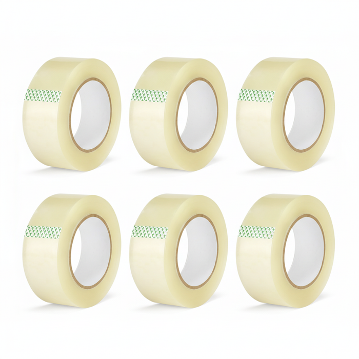 Cinta Adhesiva De Embalaje 45mmx250m Transparente Pack 6 - Transparente - Lisa