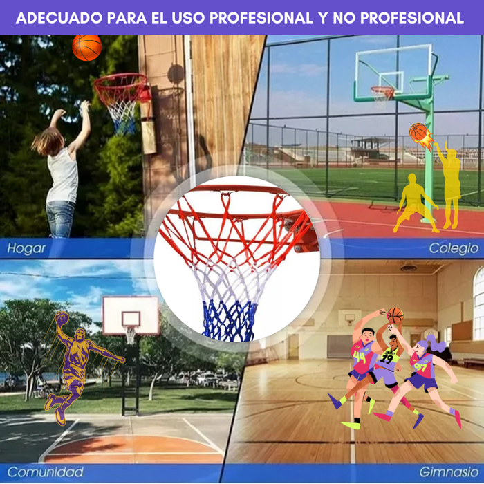 Aro De Basquetbol Con Resortes Profesional 45 Cm Naranja