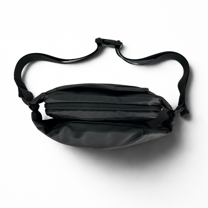 Banano Impermeable Trip On Bolso Cruzado Hombre Negro riñonera Utazo