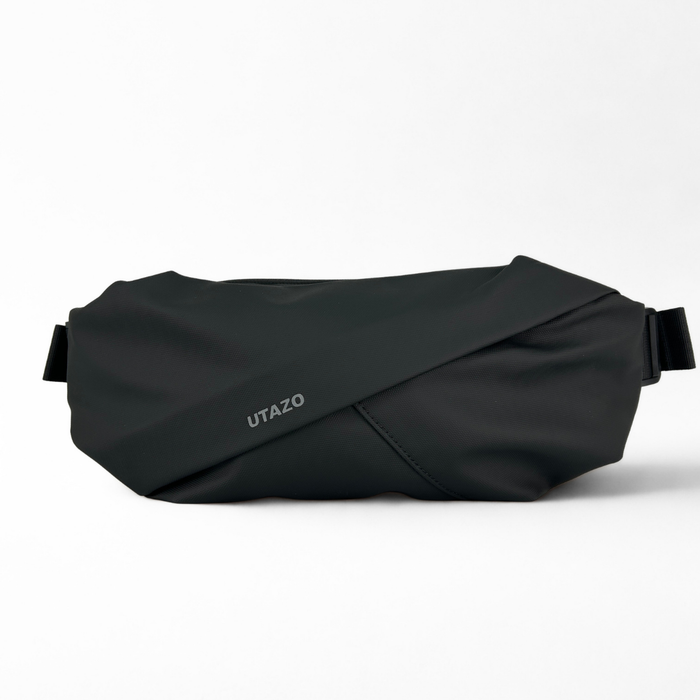 Banano Impermeable Trip On Bolso Cruzado Hombre Negro riñonera Utazo
