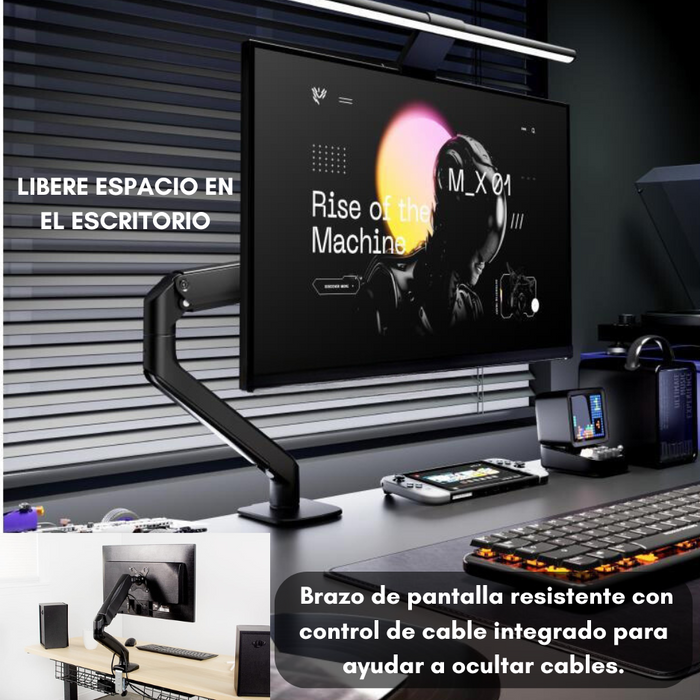 Base Escritorio Soporte Televisor Monitor 17 -32 2-9kg Ds90