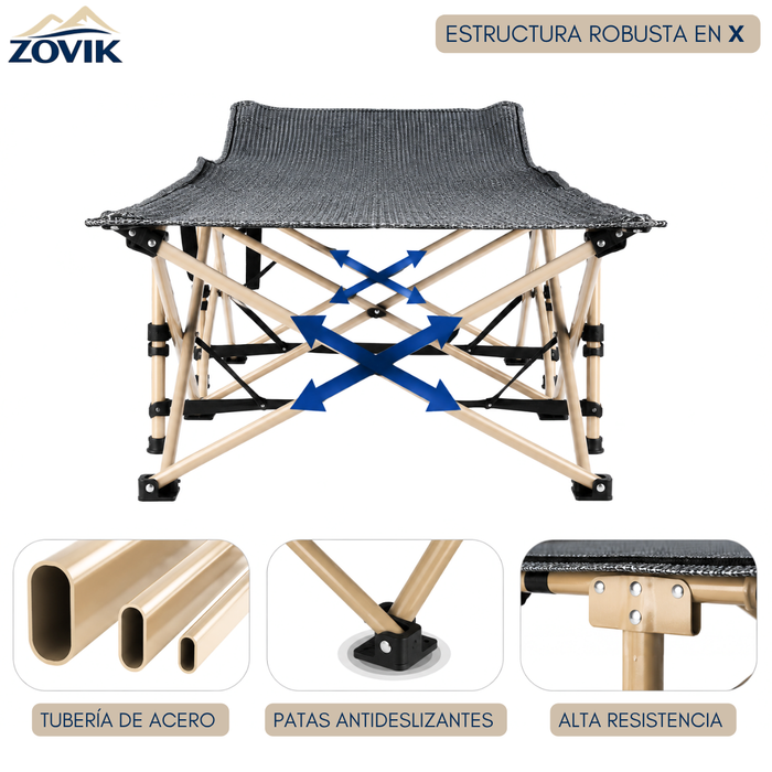 Catre Cama Campaña Camping Plegable Portátil