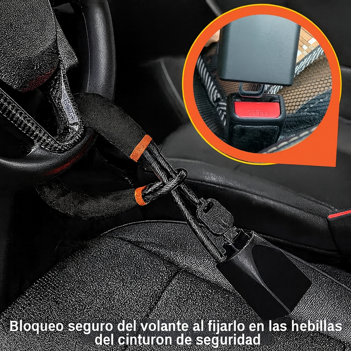Traba Volante Bloqueo Universal Conexión Cinturon Seguridad