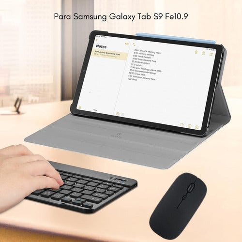 Funda Para Samsung Galaxy Tab S9 Fe10.9 Mouse + Tcld Con Ñ