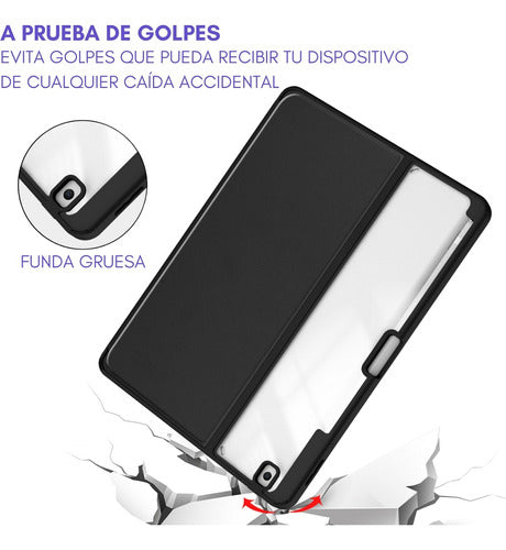 Funda Carcasa Anti Golpes Para iPad 10.2 Espacio Lapiz  9th