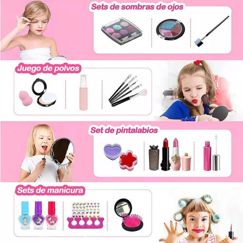 Juego De Maquillaje Set Belleza De Niñas Cosmeticos