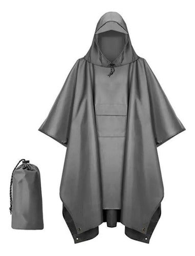 Poncho Impermeable Sin Olor Suave Capa Impermeable 210*140cm