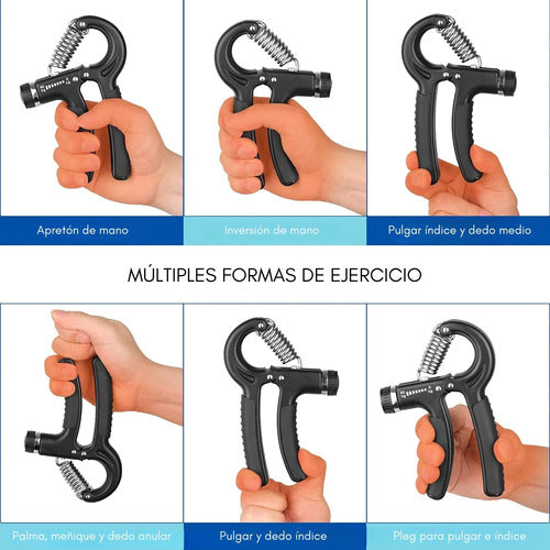 Hand Grip Ejercitador Fortalecedor De Manos Ajustable 5-60kg