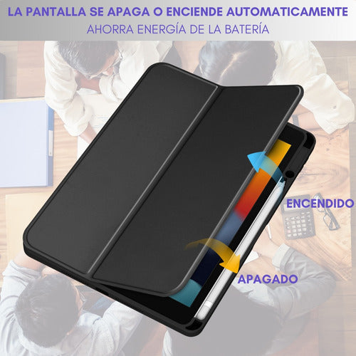 Funda Carcasa Anti Golpes Para iPad 10.2 Espacio Lapiz  9th