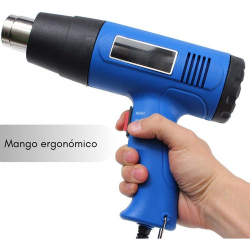 Pistola De Calor Aire Caliente 2000w 300-550 °c