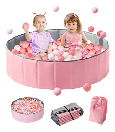 Piscina De Pelotas Para Niños Redonda — Telotenemos